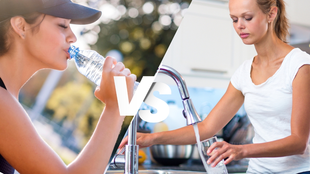 Eau du robinet ou eau en bouteille, que choisir ?